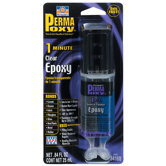 0.84 oz. Permapoxy 1 Minute Dual Syringe General Purpose Epoxy