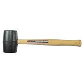 Rubber Mallets - 16 oz rubber mallet woodhdl