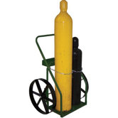 800 Series Carts - cart with sc-15 wheel 24" cylinder capacity