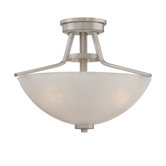 Phoenix 3 Light Semi Flush Mount