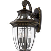 19" Georgetown Outdoor  Wall Lantern in Imperial Bronze