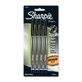 Sharpie Pen, Permanent, Medium Point, 4/PK, Blue