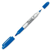 Twin Tip permanent Marker, Fine/Ultra Fine Point, Blue