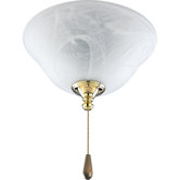 AirPro Two Light Bowl Ceiling Fan Light Kit
