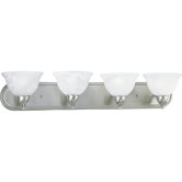 Avalon Vanity Light in Brushed Nickel - Energy Star