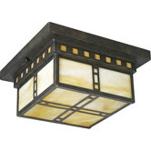 Arts and Crafts Flush Mount