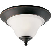 Trinity 1 Light Flush Mount