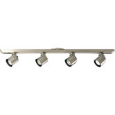 50W MR-16 Directional Track Light Kit in Brushed Nickel