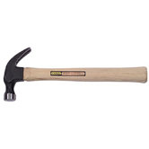 Wood Handle Nail Hammers - stanley hickory handle nailing hammer cc  16 oz