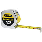 Powerlock&reg; Tape Rules 3/4" Wide Blade - taperule pl312 yellow 3/