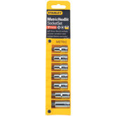 7-Piece 0.38" Professional Grade Hex Bit Socket Set