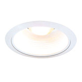 Recessed Fixture Baffle Trim in White