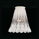 Clear and White Frosted Glass Shade