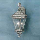 Astoria  Outdoor Sconce Lamp in Silver Slate