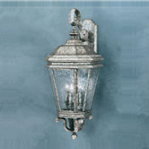 Astoria  Outdoor Sconce Lamp in Silver Slate