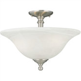 Riva 11.5" 3 Light Semi Flush Mount