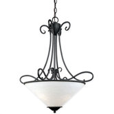 Tango 3 Light Inverted Pendant