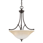 Harmony 3 Light Inverted Pendant