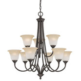 Harmony 9 Light Chandelier
