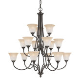 Harmony 15 Light Foyer/Hall Chandelier