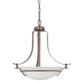 Hampshire 3 Light Inverted Pendant