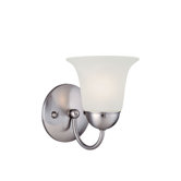 Riva  Wall Sconce in Brushed Nickel