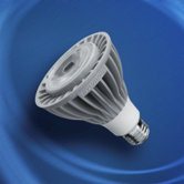 PAR30 15 Watt Long Narrow Flood Beam LED Bulb with 25 Degree Beam Angle in White