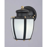 Outdoor Wall Lantern in Matte Black- Energy Star
