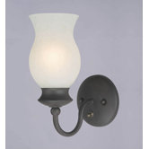 Laurel Springs  Wall Sconce with On/Off Switch in Antique Brick