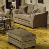 Perimeter Chair and Ottoman