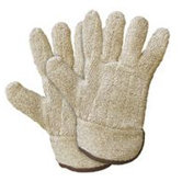 X-Large Brown Jomac&reg; Extra Heavy Weight Terry Cloth Reversible Ambidextrous Heat Resistant Gloves With Safety Cuff