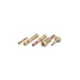 Copper Nipple & Tube With Brass A-Size Right Hand Swivel Nut, 2 13/16" Long