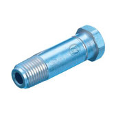 1/4" NPT X 2" Long Male Stainless Steel Regulator Nipple CGA 330