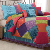 Kashmere Gem Full / Queen Comforter with Two Shams