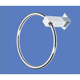 Square Bollard Towel Ring