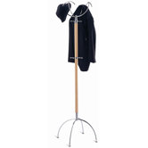 Hat Rack in Natural / Chrome