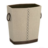 Wastebasket in Beige / Brown