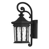 Raley Wall Lantern in Museum Black