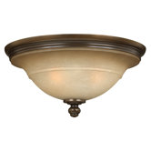 Plymouth 3 Light Flush Mount