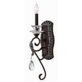 Marcellina One Light Wall Sconce in Golden Bronze