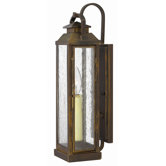 Revere Outdoor Wall Lantern in Sienna