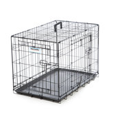 ProValu Two-Door Dog Crate in Black
