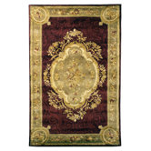 Empire Royal MaroonBeige Rug