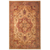 Classic Heriz Light Gold/Red Rug