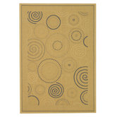 Courtyard Circles Rug