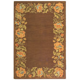 Berkeley Brown Country & Floral Rug