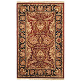 Classic Burgundy/Black Rug