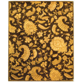 Classic Dark Brown Bakhtiari Rug
