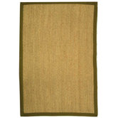 Natural Fiber Natural/Light Olive Rug