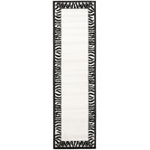Lyndhurst White/Black Rug